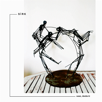 Sirk, 30x30x50 cm, Metal